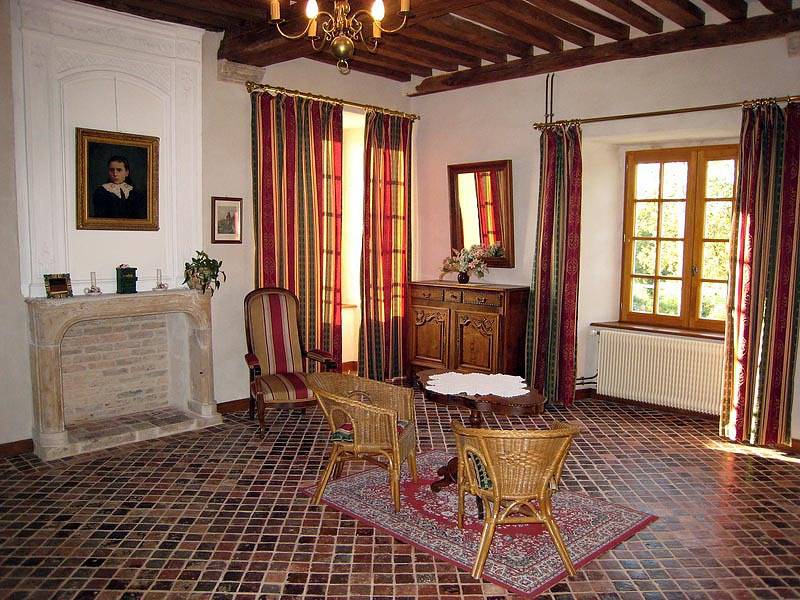 La Cour - Chambre Pervenche in Sainte-Colombe (Manche), Côte de la Déroute