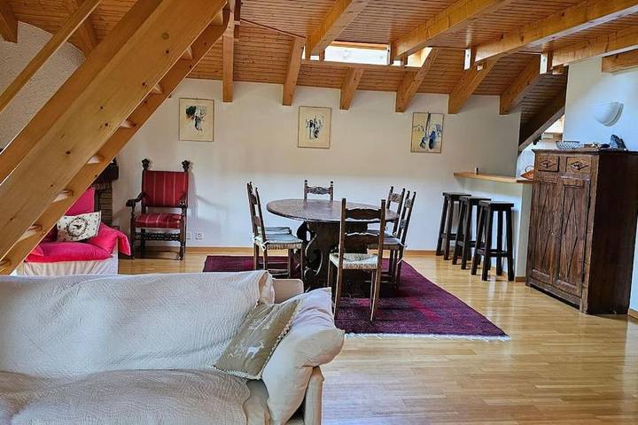 Chalet pour 6 personnes, avec balcon et vue à Crans-Montana - 4