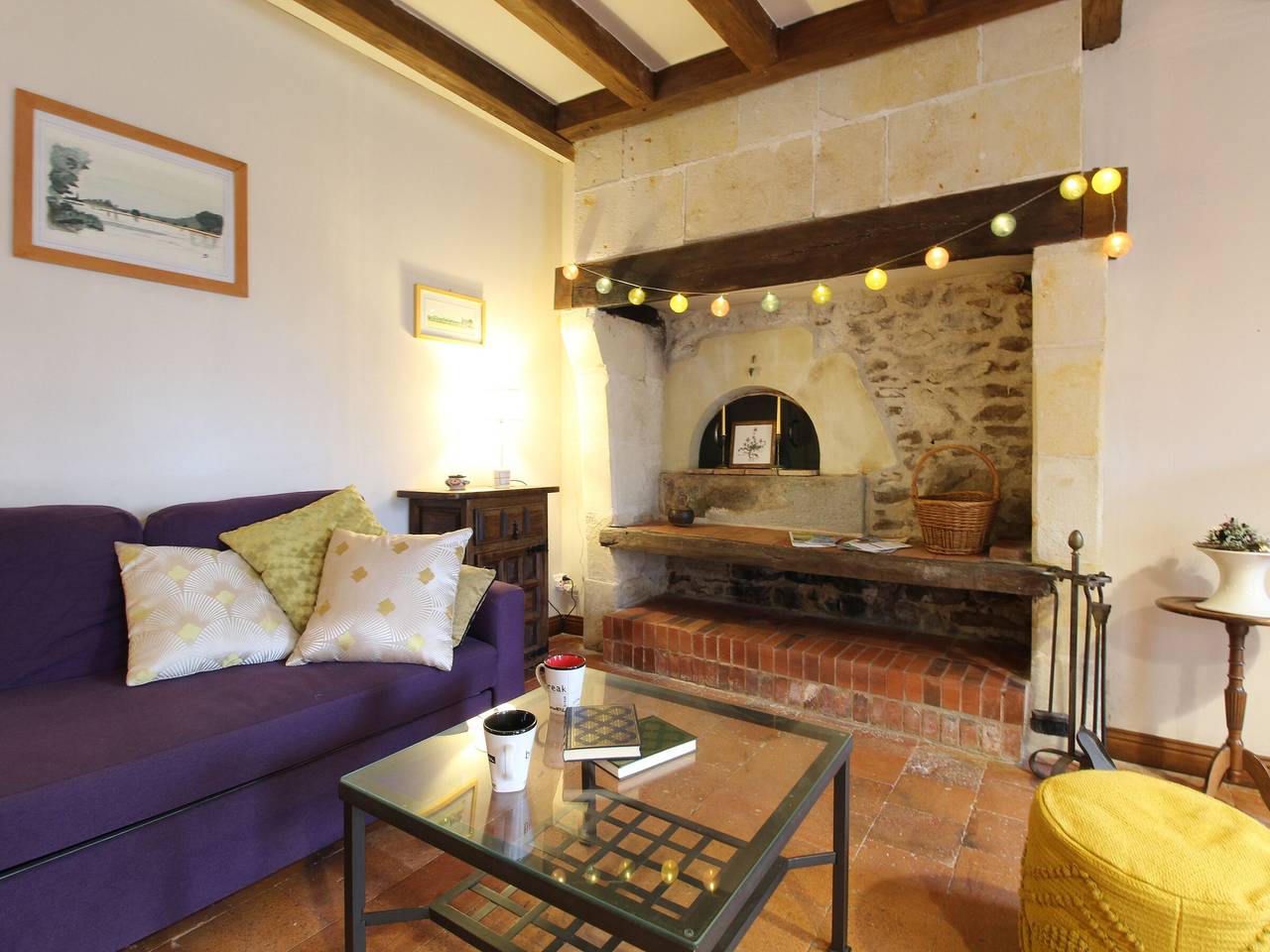 Jolie maison en pierre avec jardin privatif, proche de la Loire et des châteaux, animaux bienvenus in Blaison-Gohier, Région d'Angers