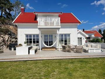 Villa für 8 Personen, mit Ausblick und Garten in Norwegen