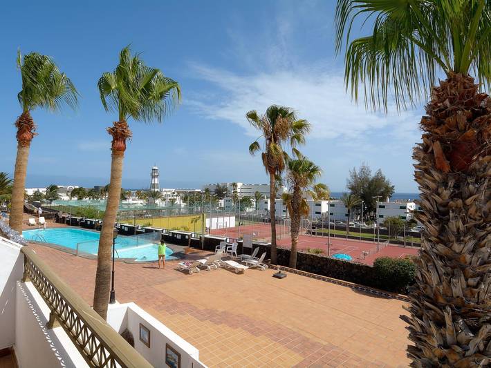 Appartement de vacances pour 6 personnes, avec Balcon et Vue sur l’océan ainsi que Terrasse et Jardin