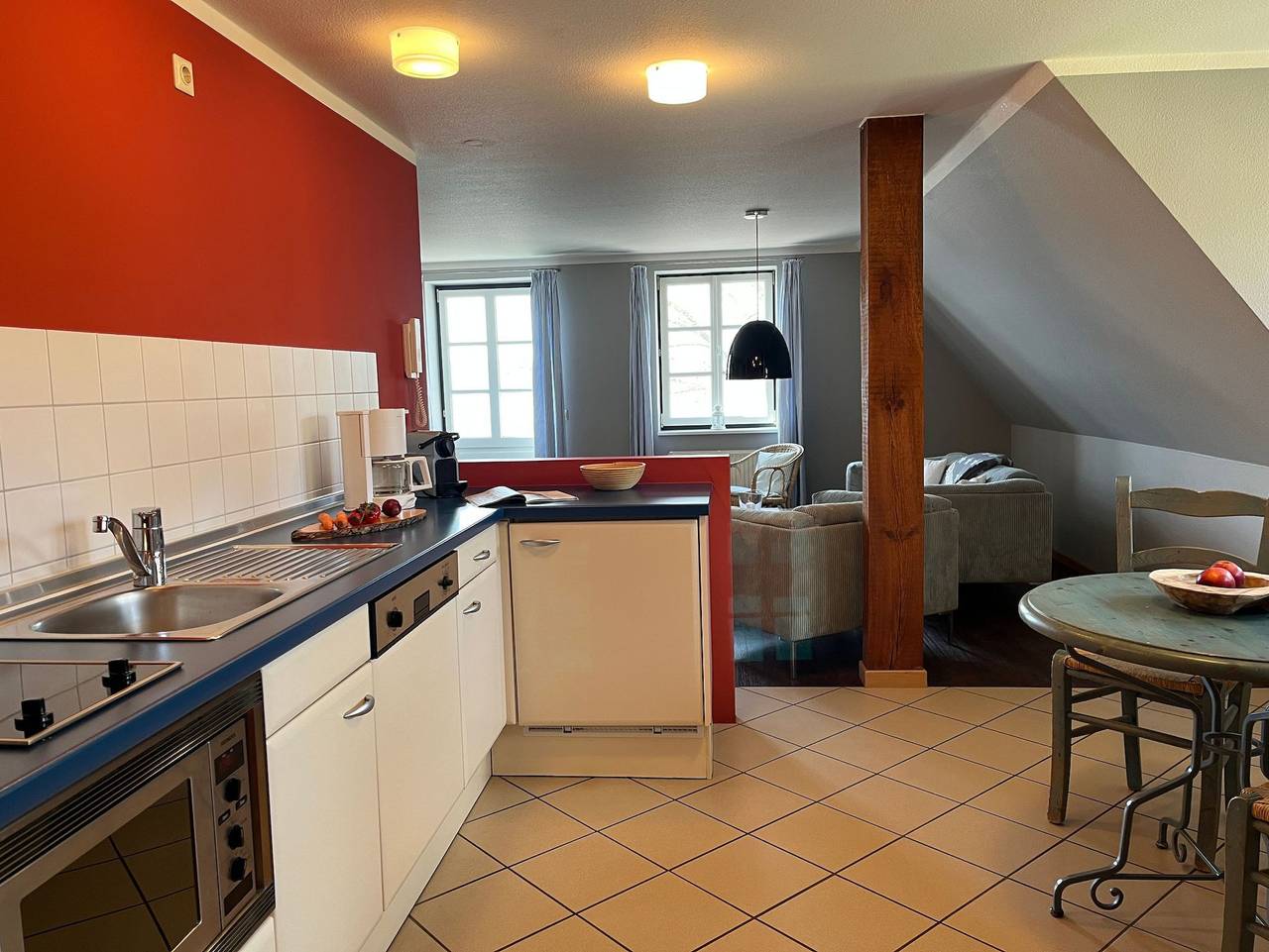 Ganze Ferienwohnung, Fewo Alt Sammit am Wasser*Hund*Garten*Balkon - Alt Sammit in Krakow am See, Mecklenburgische Seenplatte