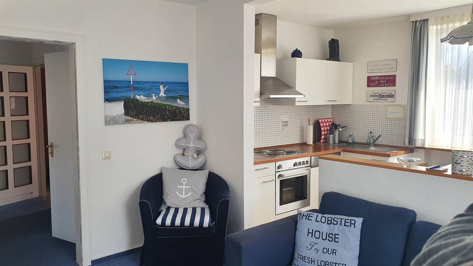 Geheel vakantieappartement, Ferienwohnung Luv in Lübeck-Travemünde, Lübecker Bocht