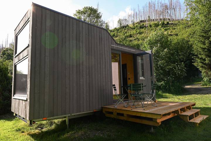 Ferienhaus für 4 Personen, mit Ausblick und Terrasse in Westharz