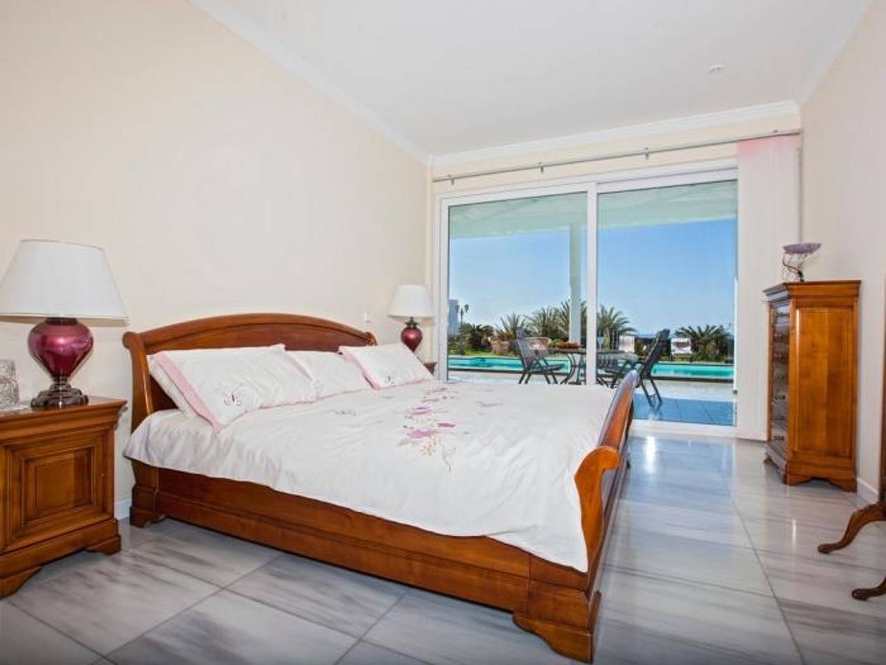 Elegante Villa mit Meerblick - 6 Pers. in Puerto Calero, Yaiza