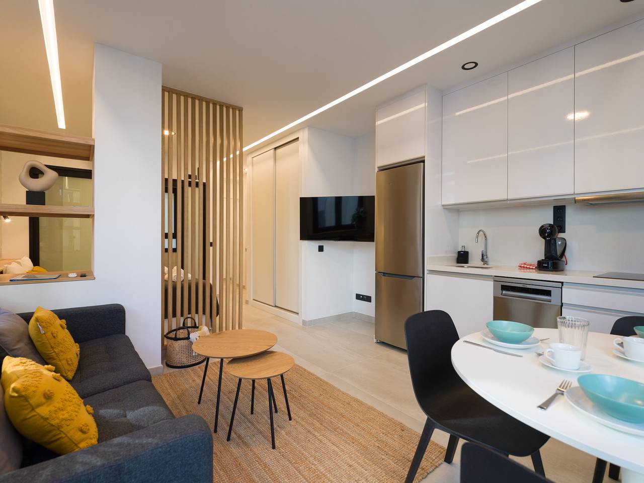 Studio entier, Appartement moderne avec vue sur mer à Las Canteras in Las Palmas de Gran Canaria Centre, Las Palmas de Gran Canaria