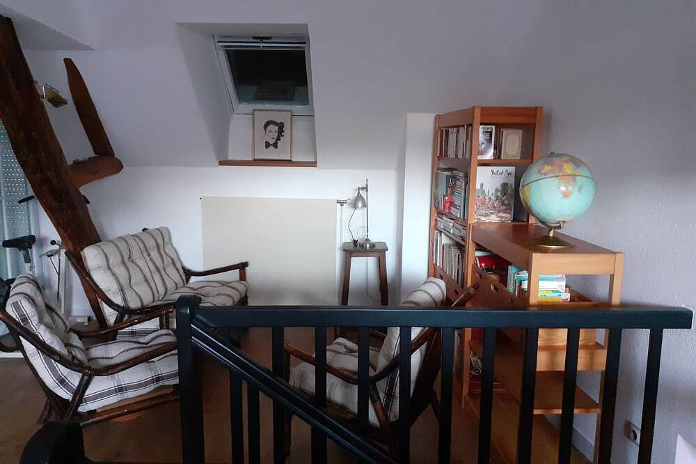 Room in typical village in Fresnay-sur-Sarthe, Sarthe