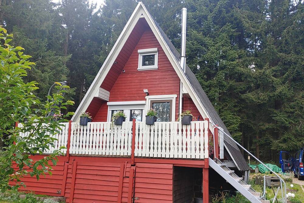 Wanderhütte und Ferienhaus Zum Glückstal in Neuhaus am Rennweg, Rennsteig