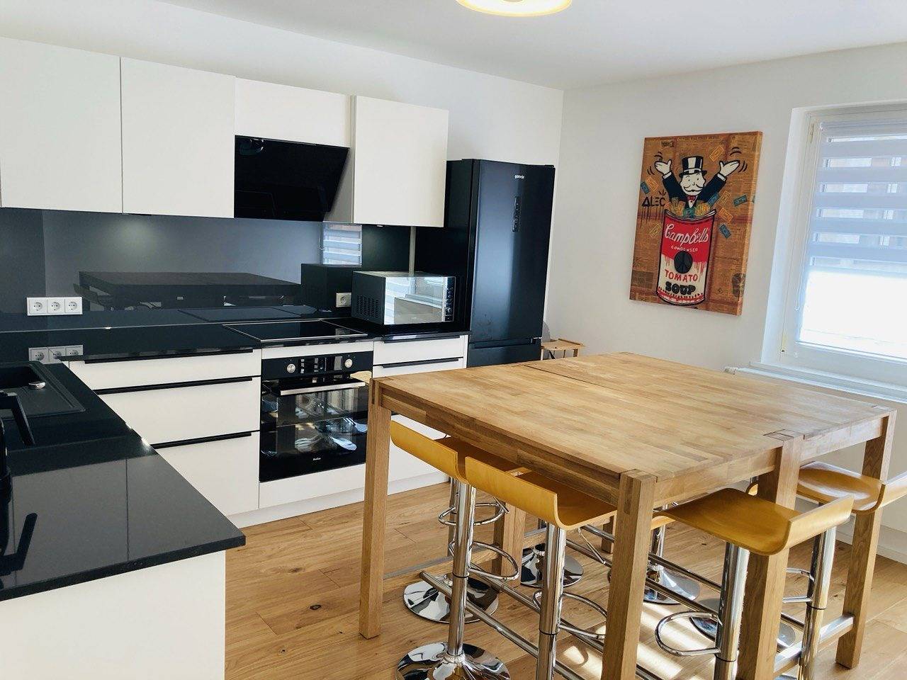 Ferienwohnungen und Monteurunterkunft "Mainbogen-Blick" Studio-Apartment - Studio-Apartment in Grettstadt, Fränkisches Weinland