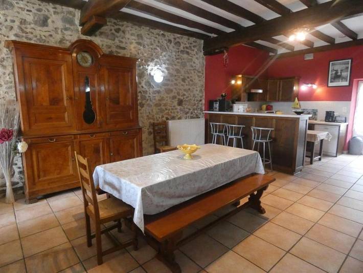 Maison de vacances pour 6 personnes, avec jardin