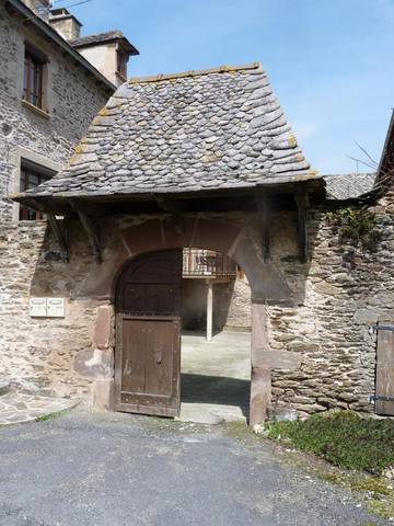 Maison de vacances pour 2 personnes, avec vue et jardin, animaux acceptés dans l' Aveyron