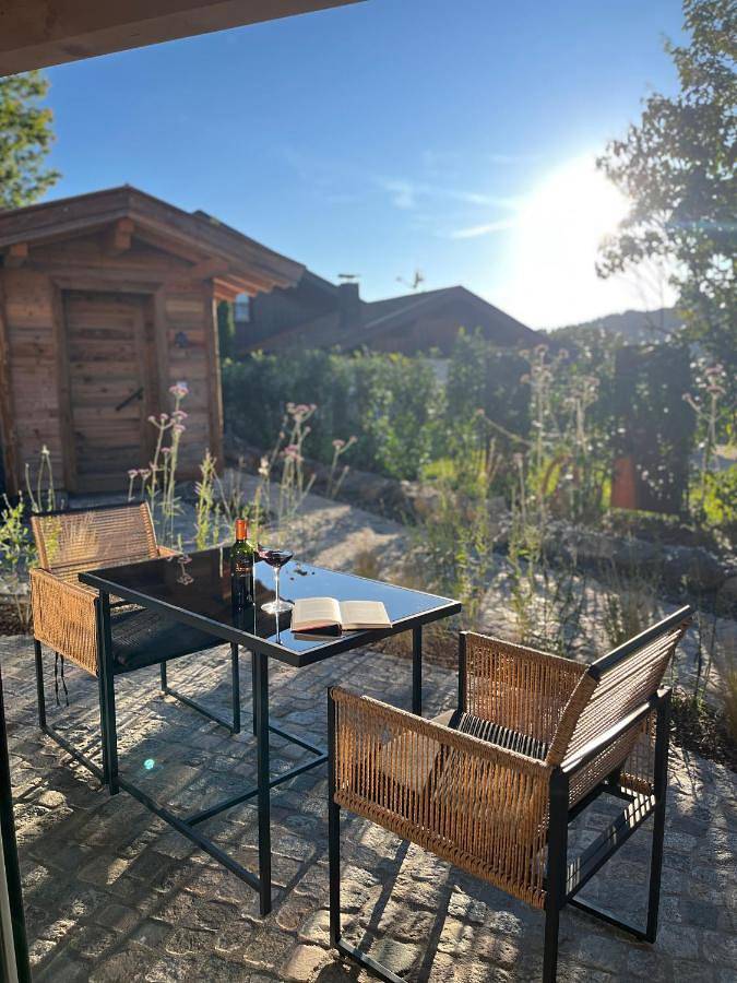 Hütte für 2 Personen, mit Sauna und Garten sowie Terrasse und Ausblick in Grünten - 2