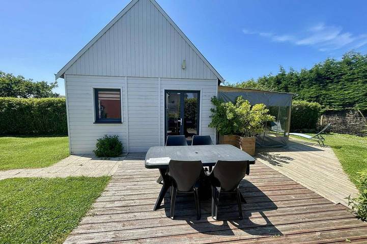 Maison pour 4 personnes, avec jacuzzi à Portbail