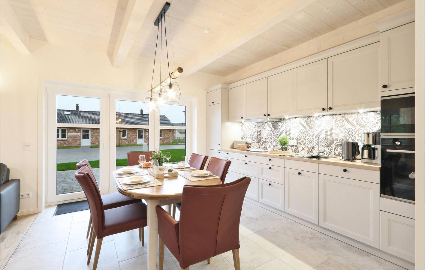 Gartenblick: Gemütliches 90m² Apt, Terrasse, WiFi, Parkplatz! in Dagebüll, Nordfriesland