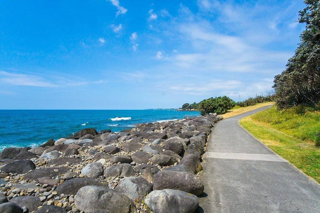 Blue Haven on Waterfront with Sea Views in New Plymouth, Taranaki