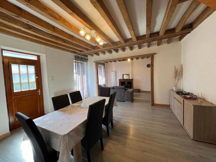Gîte pour 6 personnes, avec jardin ainsi que vue et terrasse à Chémery - 2