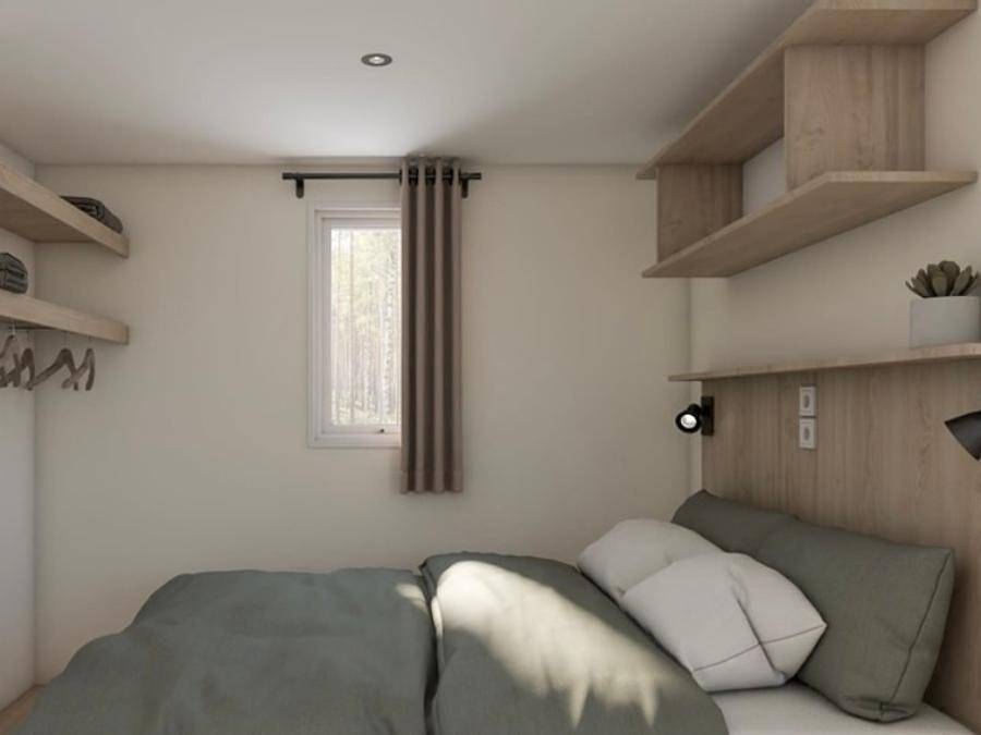 Camping La Nouzarède - Mobilhome 6 personnes - Premium 3ch in Joyeuse, Parc naturel régional des Monts d'Ardèche