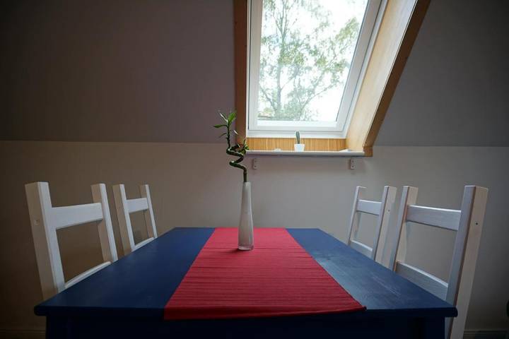 Ferienwohnung für 4 Personen, mit Ausblick und Garten in Heide Park