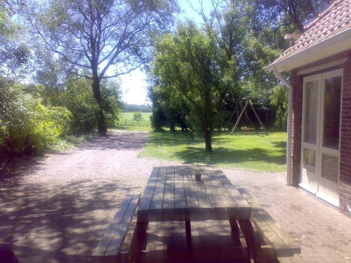 Ferienhaus für 6 Personen, mit Terrasse und Garten sowie Ausblick
