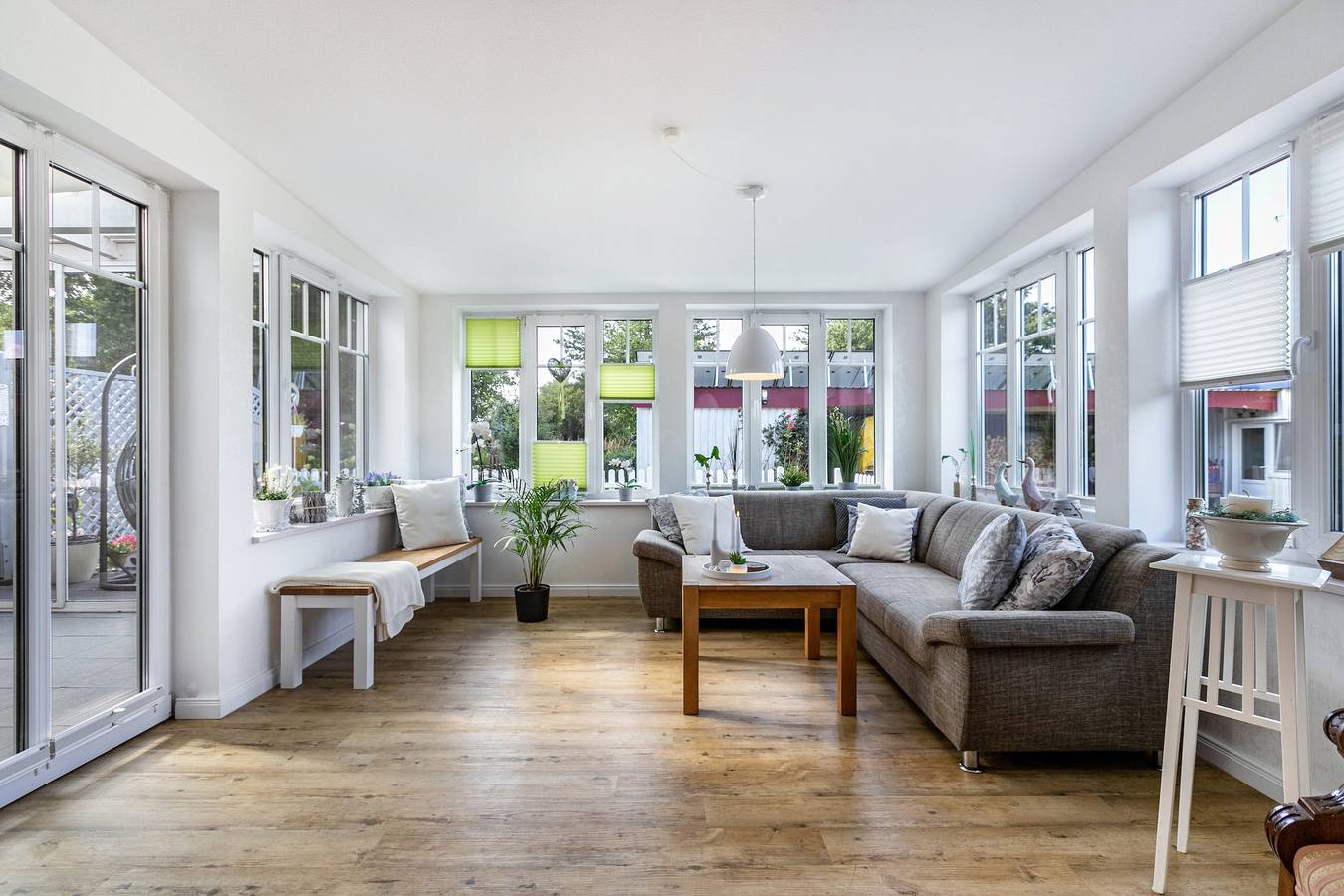 Ganze Wohnung, Ferienwohnung Butjes" mit privater Terrasse, Gemeinschaftsgarten und Wi-Fi in Sollwitt, Grünes Binnenland