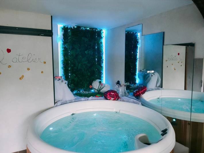 Chambre d’hôte pour 2 personnes, avec jardin et jacuzzi à Épagne-Épagnette