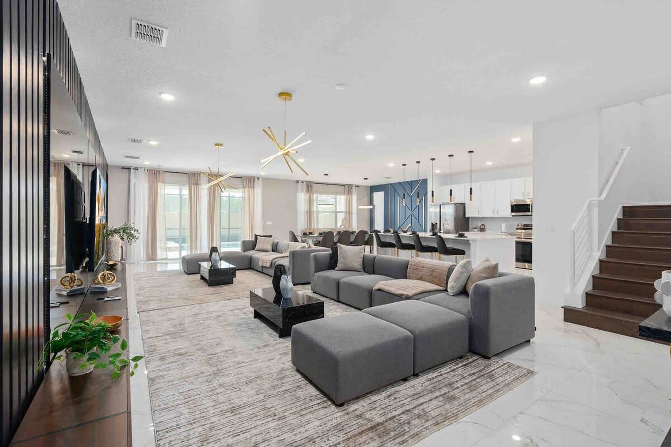 Super Fancy- 15Bdr 17Bas Huge 7 000Sqft Home in Kissimmee, Osceola County