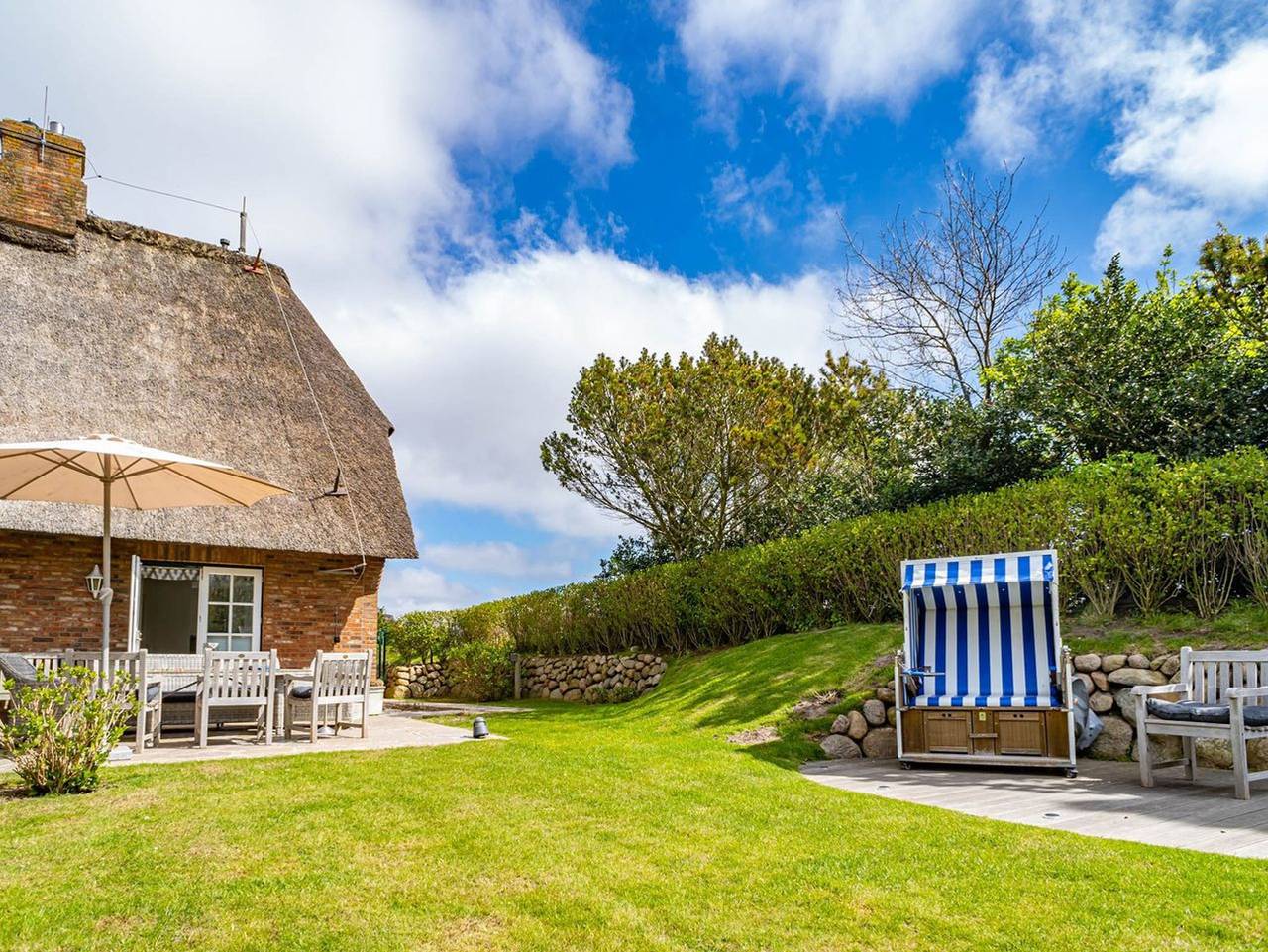Haus Daanshoog - Einladendes Ferienhaus Daanshoog in ländlicher Lage auf Sylt in Keitum, Sylt (Gemeinde)