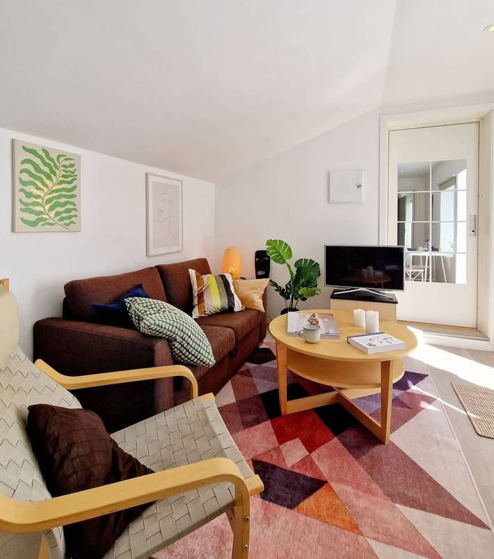 Appartement de vacances pour 4 personnes, avec jardin et balcon, adapté aux familles dans Bergen