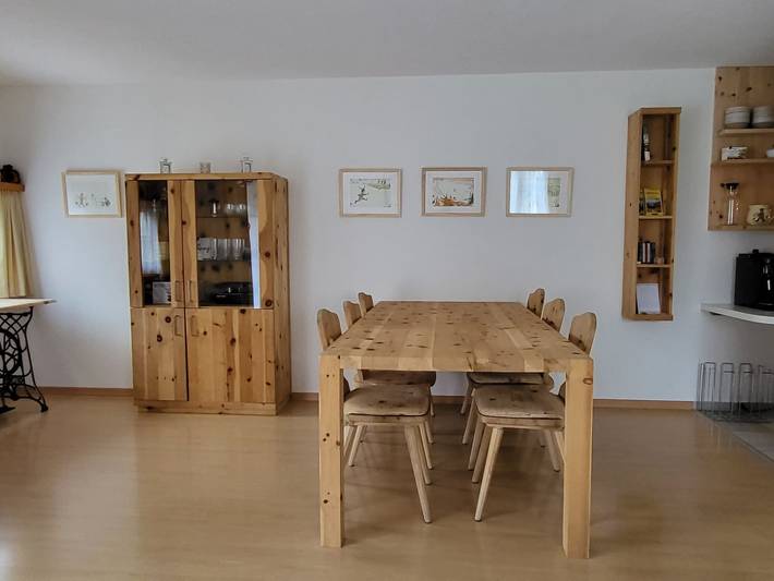 Ganze Wohnung, Chesa Culaischem in Zuoz, Sankt Moritz