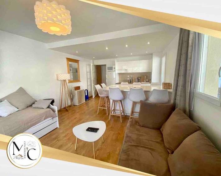 Gîte pour 8 personnes, avec terrasse dans Cinéma L'Aiguille - 2