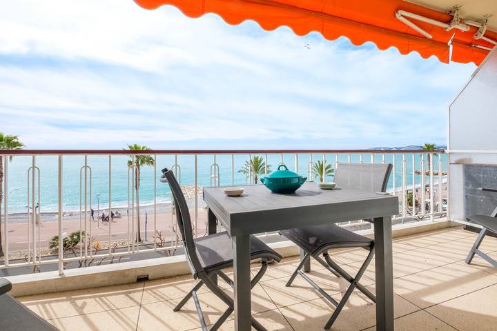 Appartement de vacances pour 4 personnes, avec balcon à Cagnes-sur-Mer