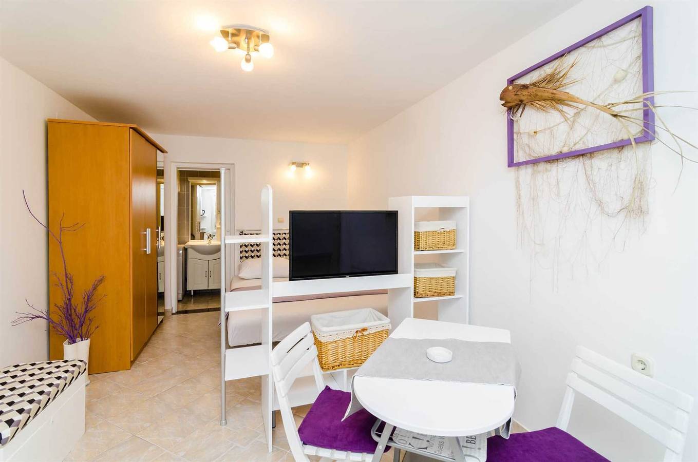 Appartement entier, Appartement de vacances pour 2 personnes avec balcon/terrasse in Dubrovnik, Grad Dubrovnik