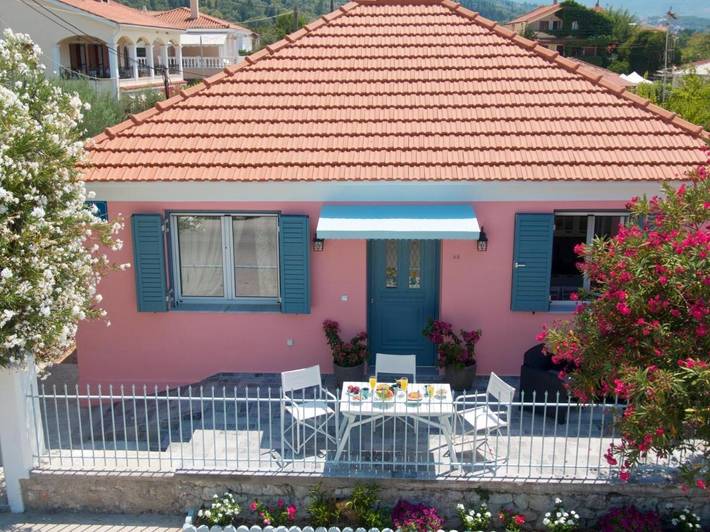 Ferienwohnung für 4 Personen, mit Ausblick und Garten