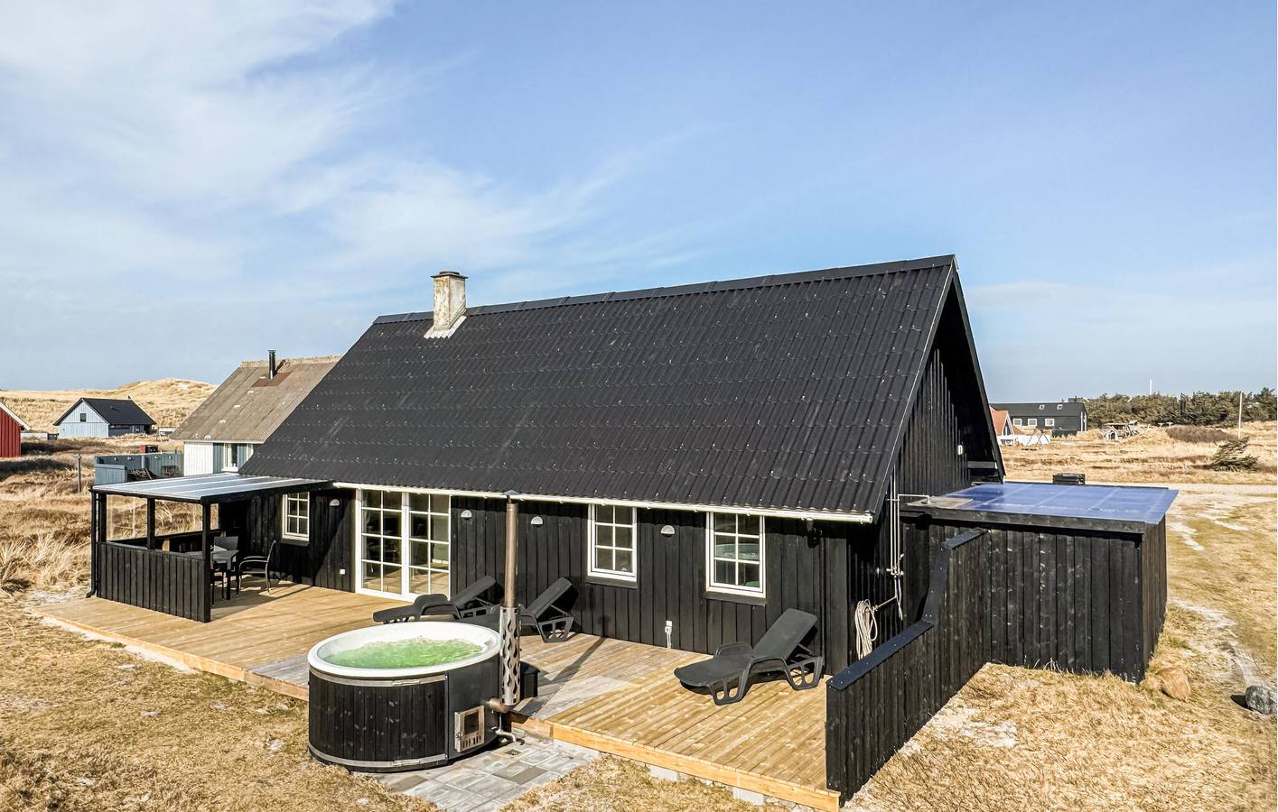 Ferienhaus für 4 Personen mit Whirlpool in Vrist, Lemvig und Umgebung