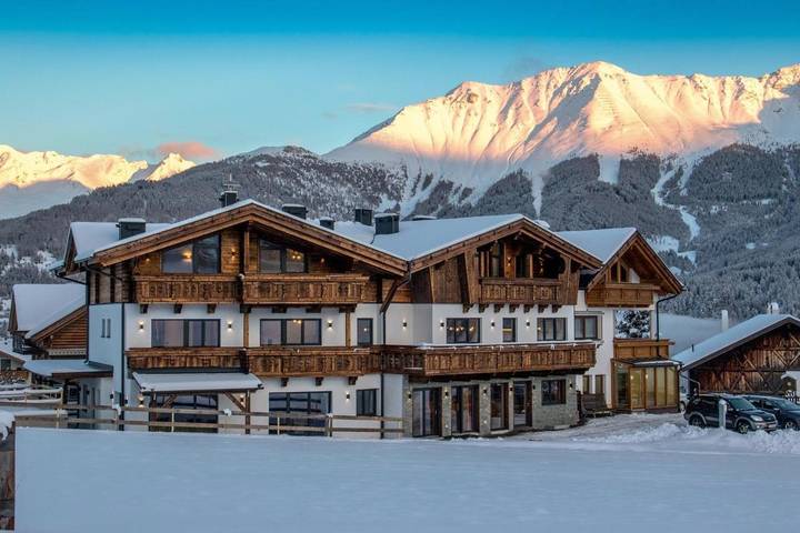 Appartement voor 4 personen, with terras and sauna as well as tuin in Fiss