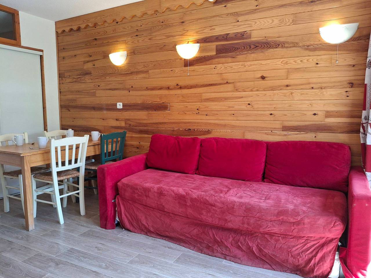 Ganze Wohnung, 2-Zimmer-Wohnung, 6 Personen, direkt an der Piste in Saint-François-Longchamp, Le Grand Domaine