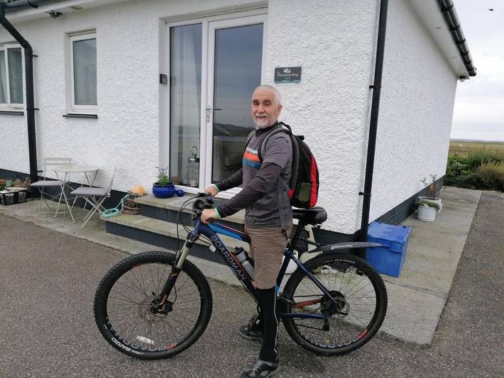 Holiday rental for 2 people, with Garden and Lake view as well as View on North Uist