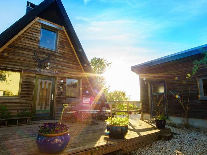 Ferienwohnung für 6 Personen, mit Sauna und Ausblick sowie Garten, mit Haustier in Marienberg