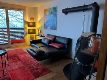 Hütte für 2 Personen, mit Balkon, kinderfreundlich in der Schweiz
