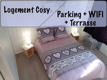 Gîte pour 3 personnes, avec terrasse à Beaune