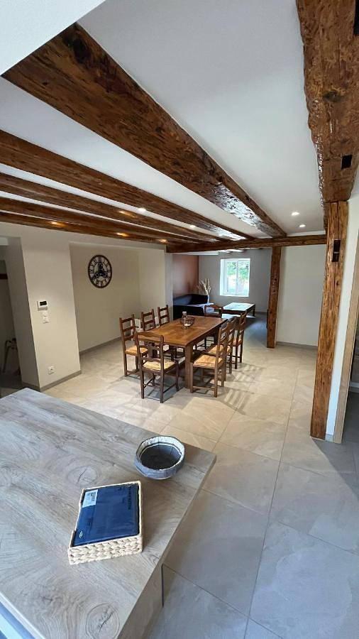 Appartement de vacances pour 8 personnes, avec jardin