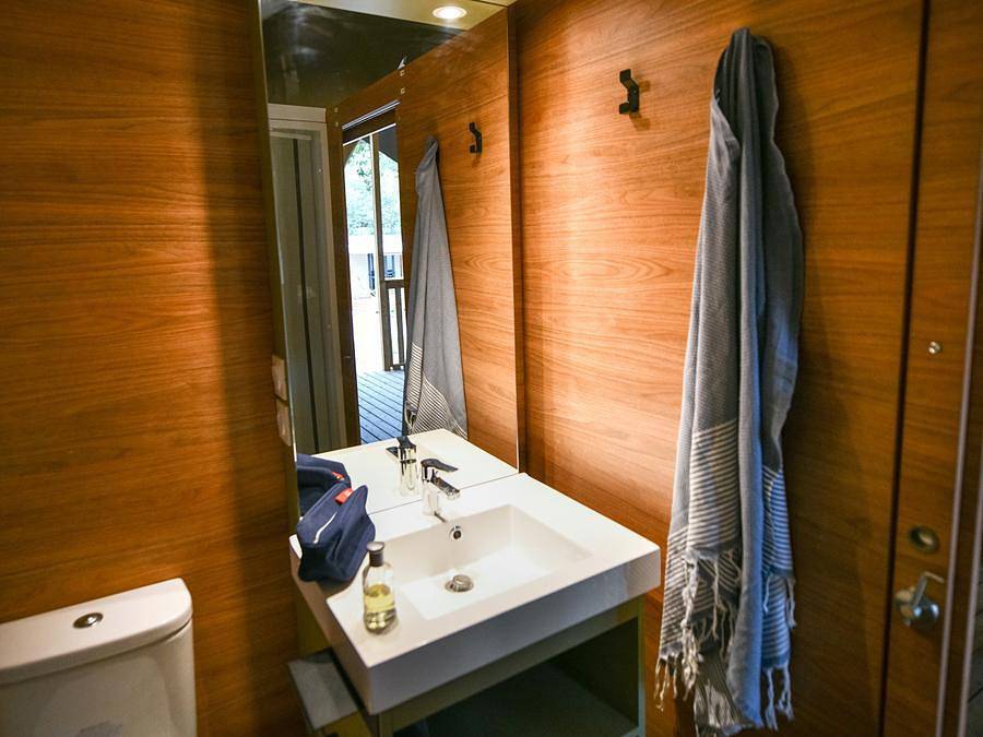 Camping Le Parc de Bormes - Lodge 4 personen - 2 slaapkamers, foto 15