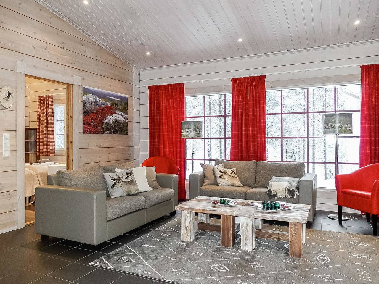 Sallan panparkstie 14 b in Sallatunturi, Lappland