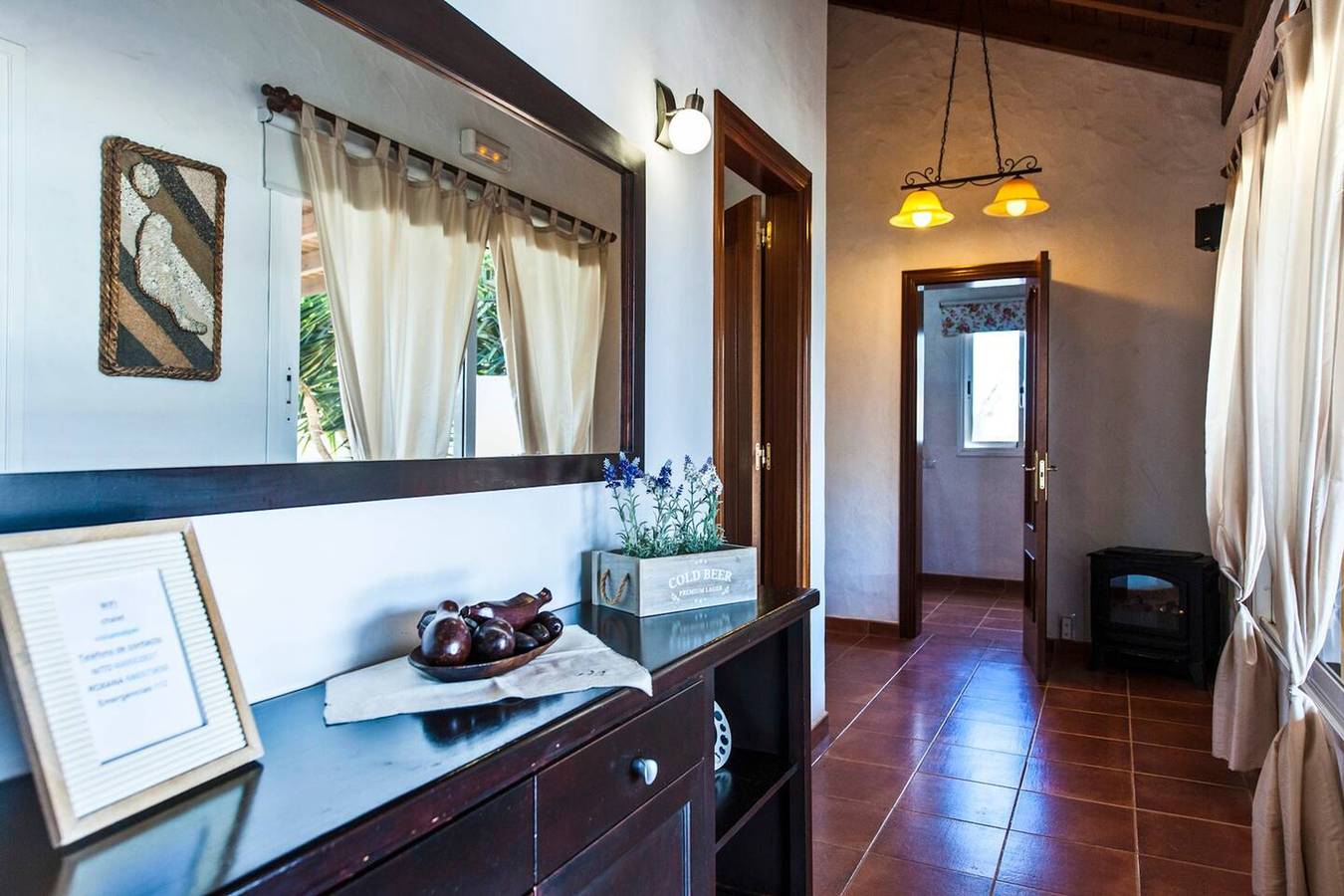 Charmante Villa mit Meerblick in El Roque, privater Pool in El Roque, La Oliva