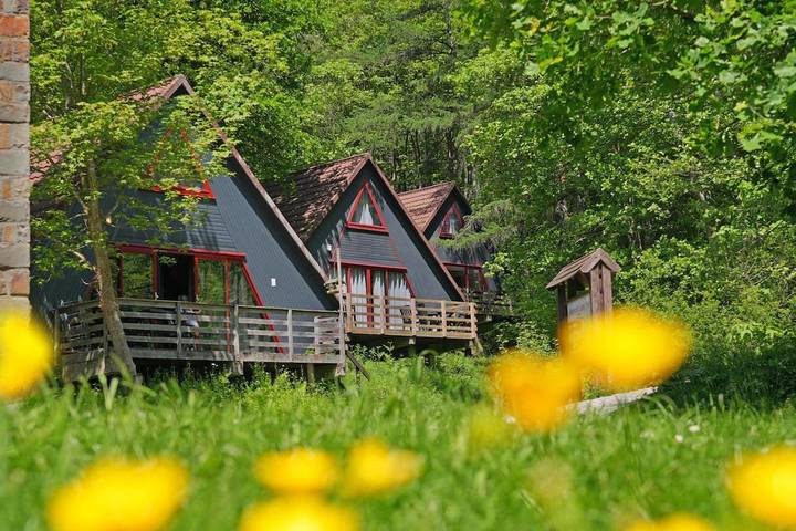 Maison de vacances pour 4 personnes, avec piscine et bassin pour enfant ainsi que jardin et vue - 1