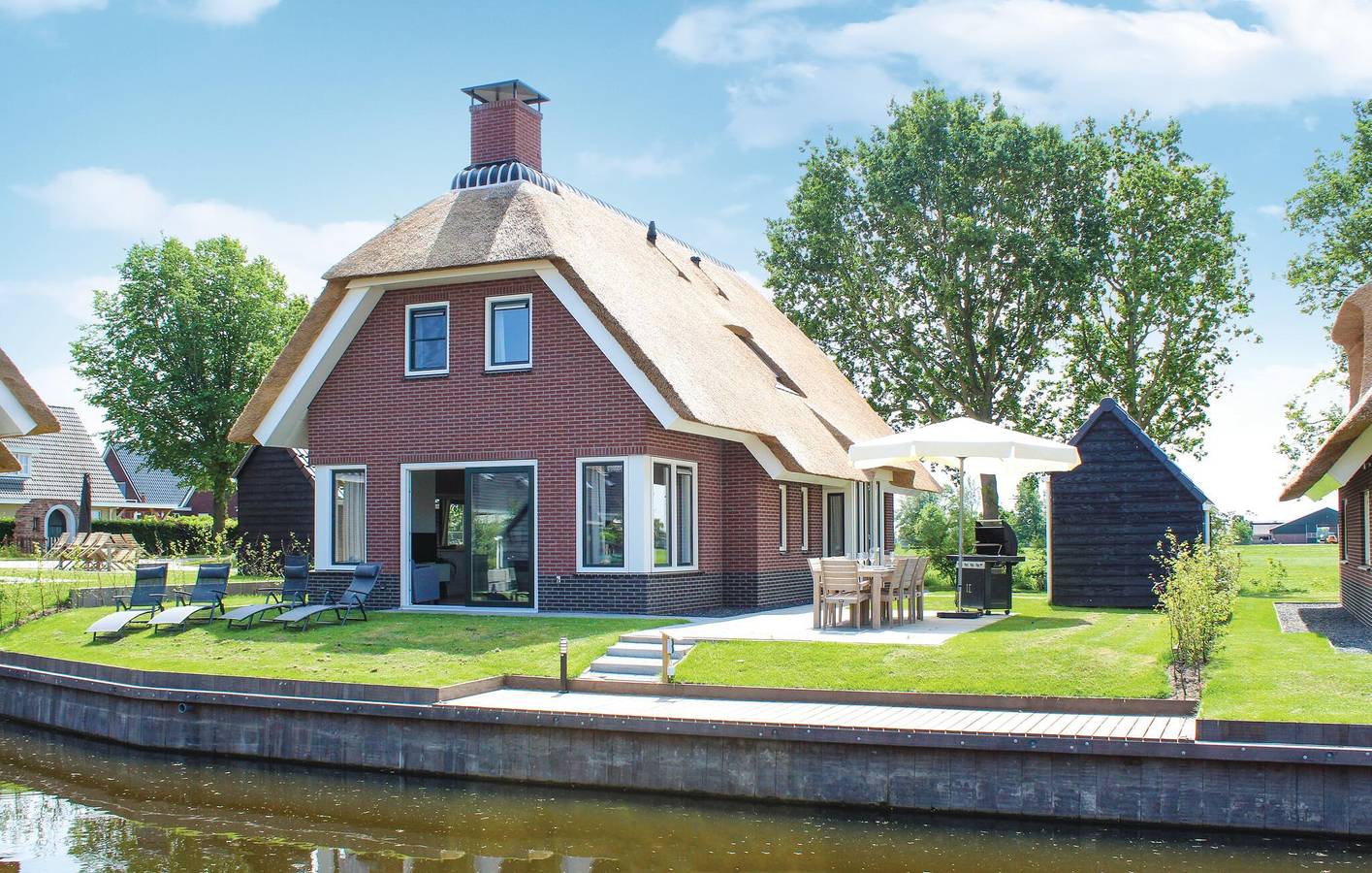 Ferienhaus für 8 Personen mit Terrasse in Idskenhuizen, Ijsselmeer