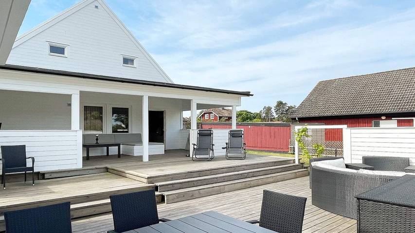 Ferienhaus für 10 Personen, mit Garten in Köpingsvik