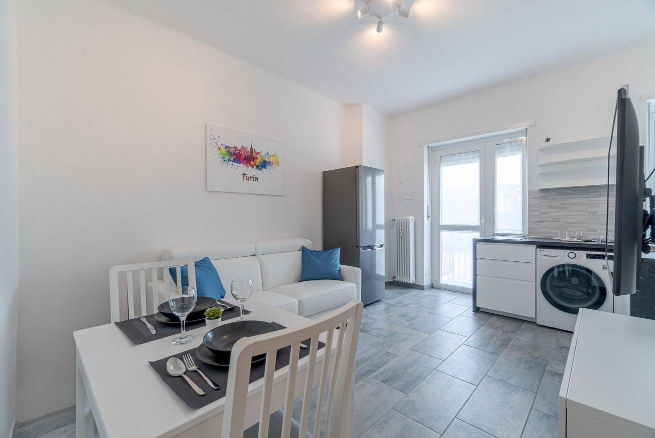 Geheel appartement, Functional flat x4 near the Olimpic Stadium in Turijn, Provincie Torino