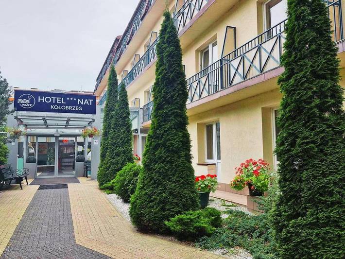 Hotel dla 2 osób, z Taras i Jacuzzi oraz Basen i Sauna w Kołobrzeg