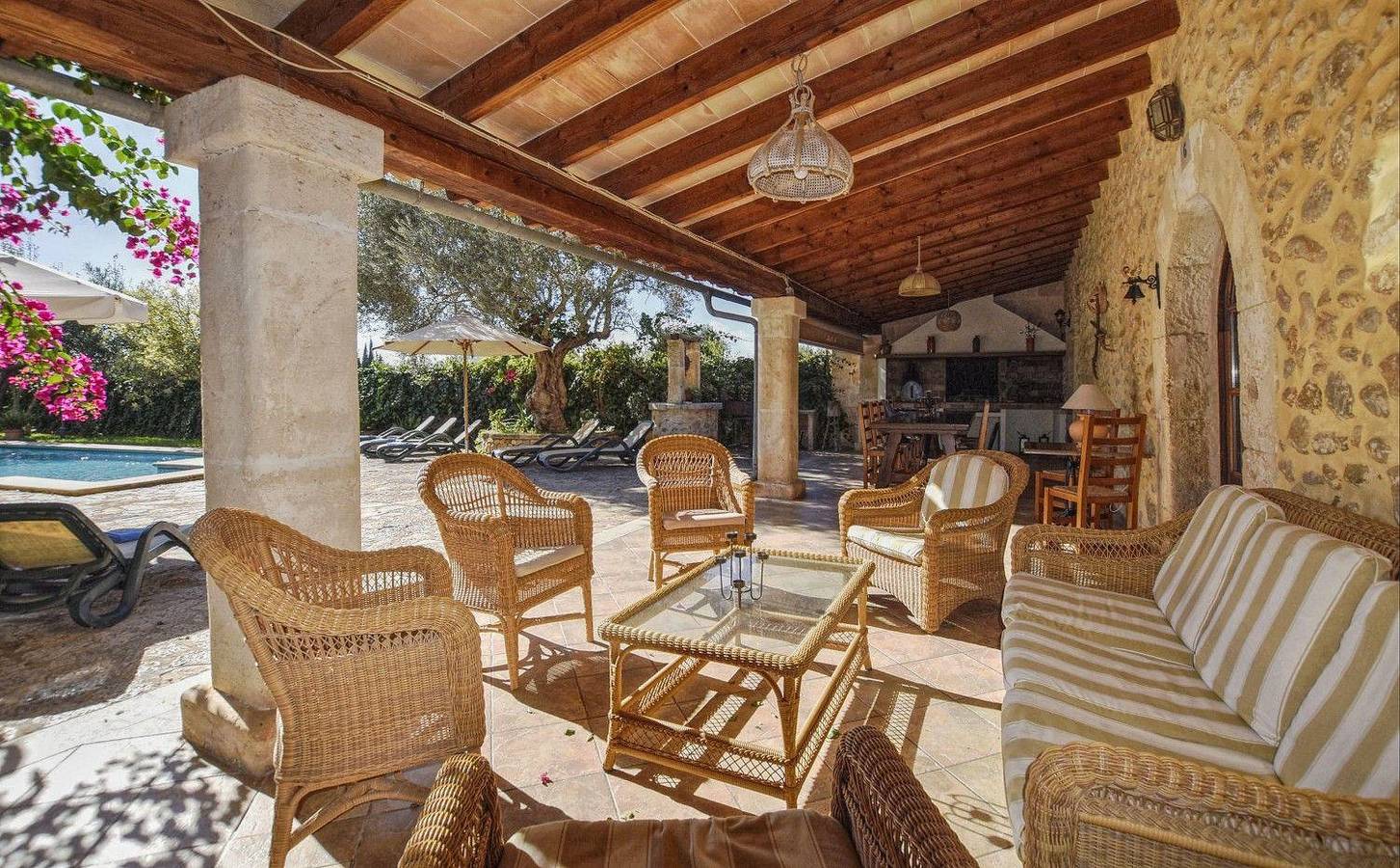 Charmantes Ferienhaus in Búger mit Privatem Pool in Búger, Mallorca Inselmitte